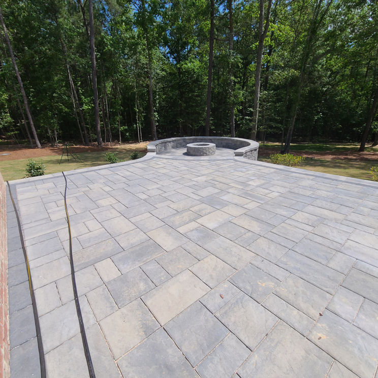 Paver Patio & Fire Pit Retreat