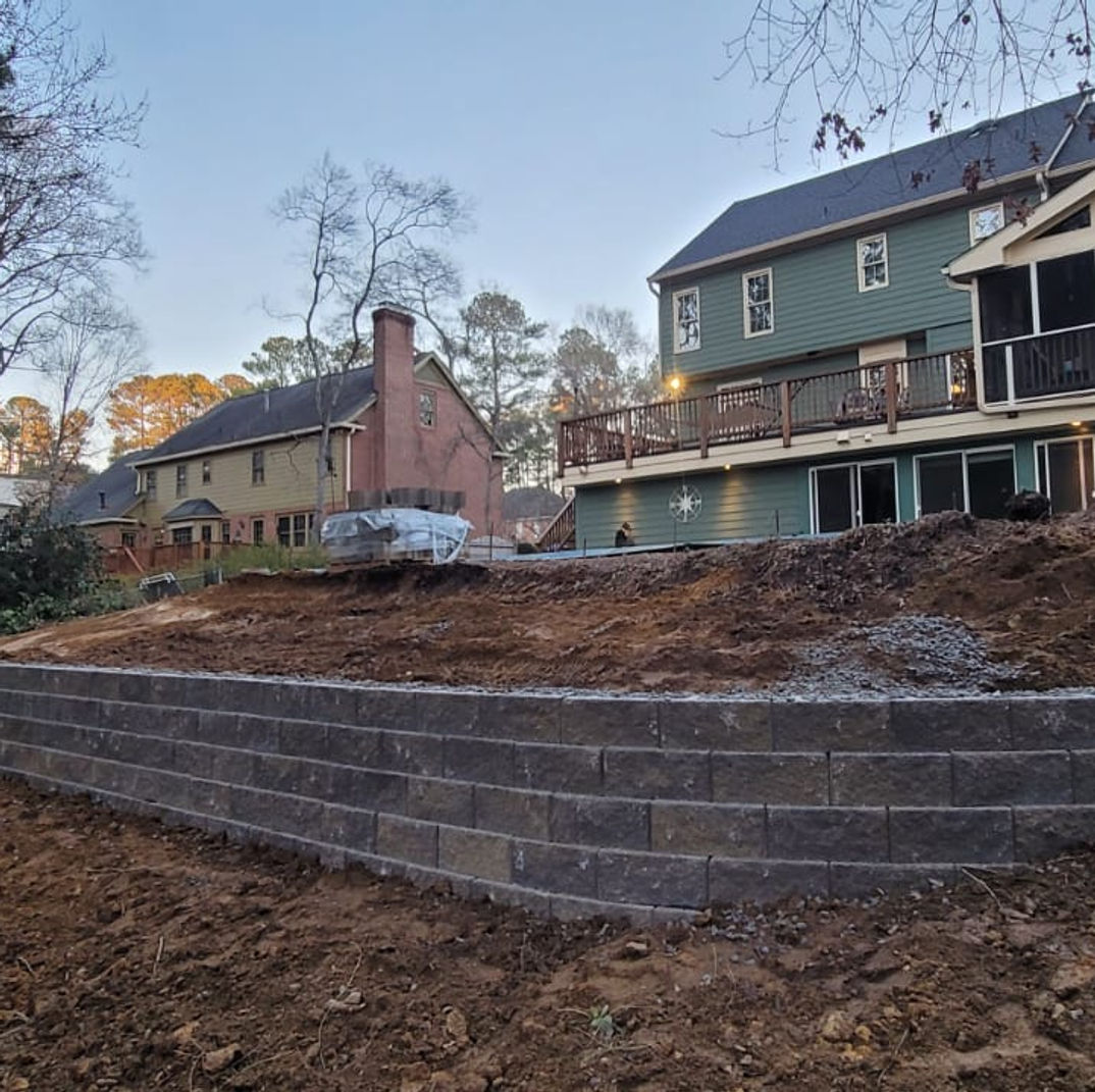 Retaining Wall Construction