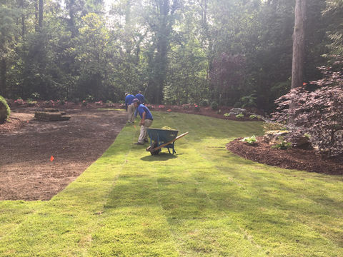 Sod Laying Crew